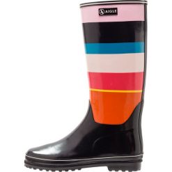 Buty zimowe damskie: Aigle VENISE PRINT Kalosze navy bayadere