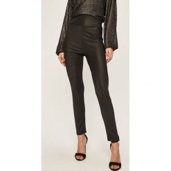 Answear - Legginsy. Czarne spodnie damskie ANSWEAR, s, bez wzorów, z elastanu. W wyprzedaży za 59,90 zł.