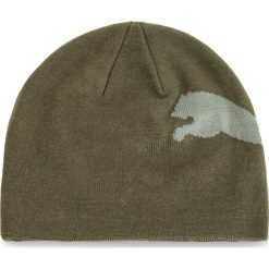 Czapka PUMA - Big Cat Beanie 052925 64 Forest Night/Big Cat. Zielone czapki damskie Puma, bez wzorów, z bawełny. Za 59,00 zł.