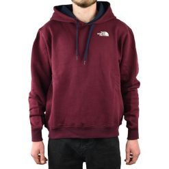 The North Face Drew Peak Hoodie T92TUBHBM bluzy męskie bordowe S. Czerwone bluzy męskie The North Face, na lato, s, bez wzorów, z bawełny, z kapturem, bez rękawów, z kapturem. W wyprzedaży za 269,99 zł.