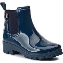 Kalosze GIOSEPPO - 40840 Navy. Niebieskie kalosze damskie Gioseppo, bez wzorów, ze skóry ekologicznej. W wyprzedaży za 139,00 zł.