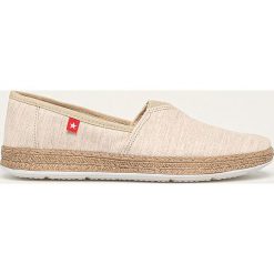 Big Star - Espadryle. Brązowe espadryle damskie BIG STAR, bez wzorów, z gumy, bez obcasa, na obcasie. W wyprzedaży za 79,90 zł.