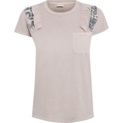 T-shirt DEHA EASY. Brązowe bluzki dziewczęce Deha, bez wzorów, z okrągłym kołnierzem, bez rękawów, bez kaptura. W wyprzedaży za 90,00 zł.