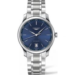 LONGINES MASTER COLLECTION L2.628.4.92.6. Niebieskie zegarki męskie LONGINES, ze stali. Za 7010,00 zł.