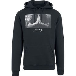 Mister Tee Pray Bluza z kapturem czarny. Czarne bluzy męskie marki Mister Tee, l, z nadrukiem, z kapturem, bez rękawów, z kapturem. Za 164,90 zł.