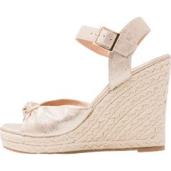 Sandały damskie: ONLY SHOES ONLAMELIA KNOT Sandały na obcasie gold