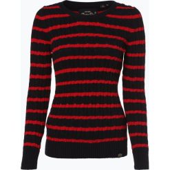 Superdry - Sweter damski, niebieski. Niebieskie swetry damskie Superdry, xs, w paski, bez rękawów, bez kaptura. Za 299,95 zł.
