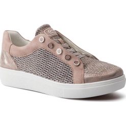 Sneakersy ARA - 12-14525-76 Puder/Multi. Różowe półbuty damskie ara, ze skóry. W wyprzedaży za 319,00 zł.