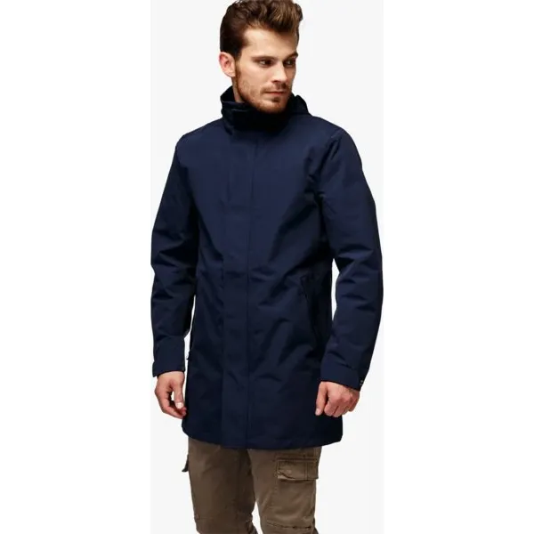 Timberland Kurtka Dv Raincoat Cls Shell , granatowy, rozmiar L. Niebieskie kurtki męskie Timberland, m, bez wzorów, z bawełny, bez kaptura. W wyprzedaży za 479,99 zł.