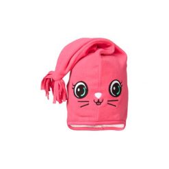 Lego Wear Duplo Girls Czapka AMBER 630 pink. Różowe czapeczki niemowlęce marki LEGO Wear, bez wzorów, z elastanu. Za 44,00 zł.