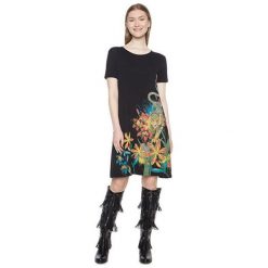 Desigual Kamizelka Agra Negro 18Wwvk09 Sukienka Damska 2000 (Rozmiar L). Czarne kamizelki damskie marki Desigual, l. W wyprzedaży za 221,00 zł.