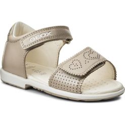 Sandały dziewczęce: Sandały GEOX – B Verred A B8221A 044AJ C0871 S Beige/Gold