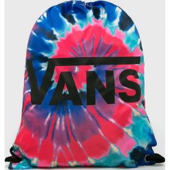 Vans - Plecak VN000SUFE9E1. Różowe plecaki damskie Vans, z nadrukiem, z poliesteru. W wyprzedaży za 49,90 zł.