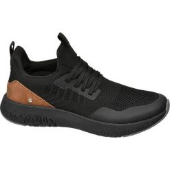 Sneakersy męskie Bench czarne. Czarne sneakersy męskie Bench, bez zapięcia. Za 159,90 zł.