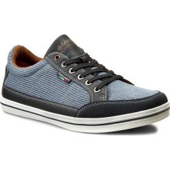 Sneakersy GINO LANETTI - MP07-15797-06 Jeansowy. Niebieskie sneakersy męskie marki Gino Lanetti, na co dzień, bez wzorów, z jeansu, eleganckie, bez zapięcia. Za 99,99 zł.