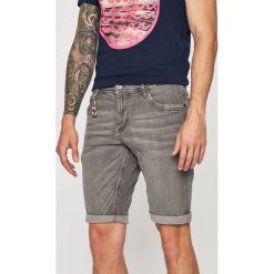 Tom Tailor Denim - Szorty. Niebieskie spodenki i szorty męskie TOM TAILOR DENIM, bez wzorów, z elastanu, casualowe. W wyprzedaży za 139,90 zł.