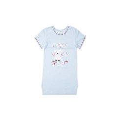 Koszula nocna damska. Koszule nocne damskie TXM, bez wzorów, bez rękawów. Za 29,99 zł.