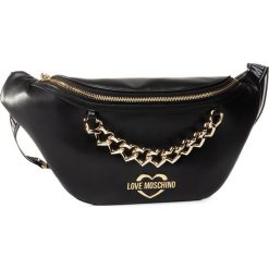 Saszetka nerka LOVE MOSCHINO - JC4254PP0AKC0000 Nero. Czarne nerki damskie Love Moschino, bez wzorów, ze skóry ekologicznej, młodzieżowe, bez dodatków. Za 689,00 zł.