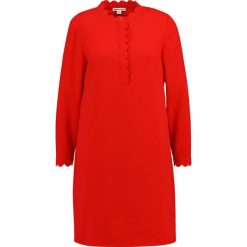 Sukienki hiszpanki: Whistles SCALLOPED CREPE DRESS Sukienka koszulowa red