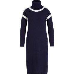 Sukienka dzianinowa Pennyblack Oblio 33245119. Niebieskie sukienki damskie Pennyblack, m, bez wzorów, z bawełny, bez kołnierzyka, bez rękawów. W wyprzedaży za 349,00 zł.