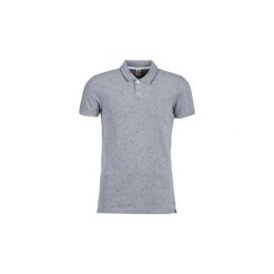 Koszulki polo z krótkim rękawem Scotch Soda AMS BLAUW POLO SHIRT WITH ALLOVER PRINT. Szare koszulki męskie Scotch & Soda, s, bez wzorów, z krótkim rękawem. Za 207,20 zł.