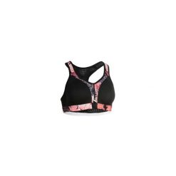 Stanik fitness kardio power 900 czarny. Czarne buty sportowe damskie DOMYOS, xl, bez wzorów, z elastanu, na fitness i siłownię. Za 99,99 zł.