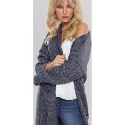 Granatowy Kardigan Jemma. Niebieskie swetry damskie Renee, s, bez wzorów, z jeansu. Za 119,99 zł.