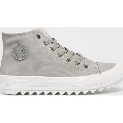 Big Star - Trampki. Szare trampki i tenisówki damskie BIG STAR, bez wzorów, z gumy, na sznurówki. Za 129,90 zł.