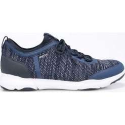 Geox - Buty. Szare halówki męskie Geox, z materiału, na sznurówki. W wyprzedaży za 399,90 zł.