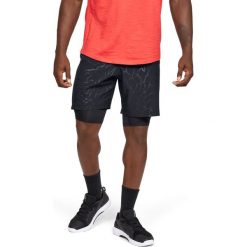 Under Armour Szorty Czarny. Czarne spodenki i szorty męskie Under Armour, s, bez wzorów, z poliesteru. Za 171,95 zł.