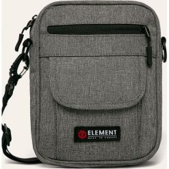 Element - Saszetka. Szare nerki damskie Element, w paski, z poliesteru, małe, bez dodatków. Za 119,90 zł.
