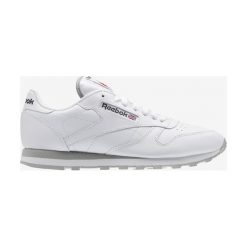 Reebok Classic Classic Leather Tenisówki Biały. Białe trampki męskie Reebok Classic, bez wzorów, ze skóry, bez zapięcia. Za 343,95 zł.