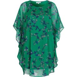 Zhenzi Sukienka Hofman zielony we wzory female zielony/ze wzorem 54/56 (XL). Zielone sukienki damskie Zhenzi, s, bez wzorów, z tkaniny, eleganckie, z okrągłym kołnierzem, bez rękawów. W wyprzedaży za 139,00 zł.