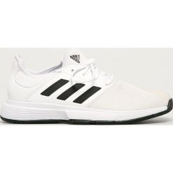 Adidas Performance - Buty GameCourt M. Białe sneakersy męskie adidas Performance, z gumy, na sznurówki. Za 249,90 zł.