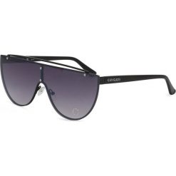 Guess Jeans - Okulary. Czarne okulary przeciwsłoneczne męskie Guess Jeans, z jeansu. Za 499,90 zł.