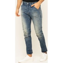 Jeansy Slim Fit G-Star Raw 5620 3D 51025 8968 A936. Niebieskie jeansy męskie G-Star RAW, m, bez wzorów, z elastanu, retro. W wyprzedaży za 519,00 zł.