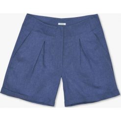 Spodenki lniane Linen summer jeansowe. Spodnie damskie Veva, s, ze lnu. Za 199,00 zł.