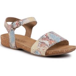Sandały LASOCKI - RST-141-02 Mix. Klapki damskie Lasocki, bez wzorów, ze skóry, bez obcasa. Za 119,99 zł.