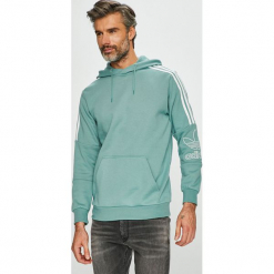 Adidas Originals - Bluza. Szare bluzy męskie marki adidas Originals, xl, z elastanu, z kapturem. Za 329,90 zł.