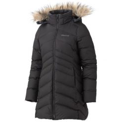 Marmot Wm's Montreal Coat Black L. Czarne kamizelki damskie marki Marmot, s, bez wzorów, z puchu, eleganckie, bez kaptura. W wyprzedaży za 749,00 zł.