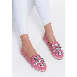 Różowe Espadryle Pincheck. Różowe espadryle damskie vices, bez wzorów, bez obcasa. Za 29,99 zł.