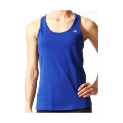 Adidas Koszulka Climacool Aeroknit BLUE XS, Koszulka Climacool Aeroknit BLUE XS | XS. Niebieskie koszulki damskie Adidas, xs, bez wzorów, bez kołnierzyka, bez rękawów. Za 181,00 zł.