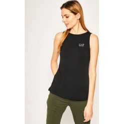 Top EA7 Emporio Armani 3HTH61 TJ28Z 1200. Czarne bluzki damskie EA7 Emporio Armani, xs, bez wzorów, z elastanu, polo. W wyprzedaży za 189,00 zł.