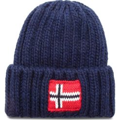 Czapka NAPAPIJRI - K Semiury 2 N0YID2 Blu Marine 176. Niebieskie czapki damskie Napapijri, bez wzorów, z wiskozy, marine. W wyprzedaży za 139,00 zł.