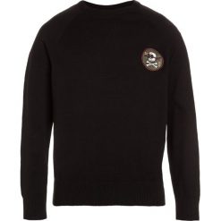 DC Shoes SABOTAGE RAGLAN Sweter black. Czarne swetry chłopięce marki DC Shoes, z bawełny. W wyprzedaży za 167,20 zł.