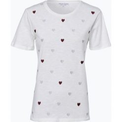 Marie Lund - T-shirt damski, beżowy. Brązowe t-shirty damskie Marie Lund, s, z haftami, z bawełny. Za 59,95 zł.