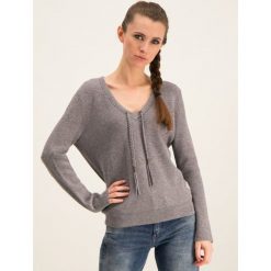 Sweter G-Star Raw City Armour D14476-B415-906. Szare swetry damskie G-Star RAW, s, bez wzorów, z wiskozy, klasyczne, bez rękawów, bez kaptura. W wyprzedaży za 319,00 zł.