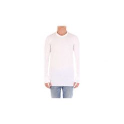 Bluzy Rick Owens RU18S5252. Białe bluzy męskie Rick Owens, s, bez wzorów, bez kołnierzyka, bez rękawów, bez kaptura. Za 389,43 zł.