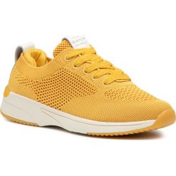 Sneakersy GANT - Delyn 20538538 Light Yellow G301. Żółte półbuty damskie GANT, na co dzień, bez wzorów, z tworzywa sztucznego, bez obcasa, na płaskiej podeszwie, bez zapięcia. W wyprzedaży za 309,00 zł.