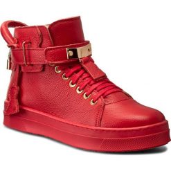 Sneakersy R.POLAŃSKI - 0837 Czerwony Lico. Czerwone półbuty damskie R.Polański, ze skóry. W wyprzedaży za 299,00 zł.